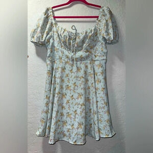Windsor Budding Romance Floral Chiffon Skater Dress